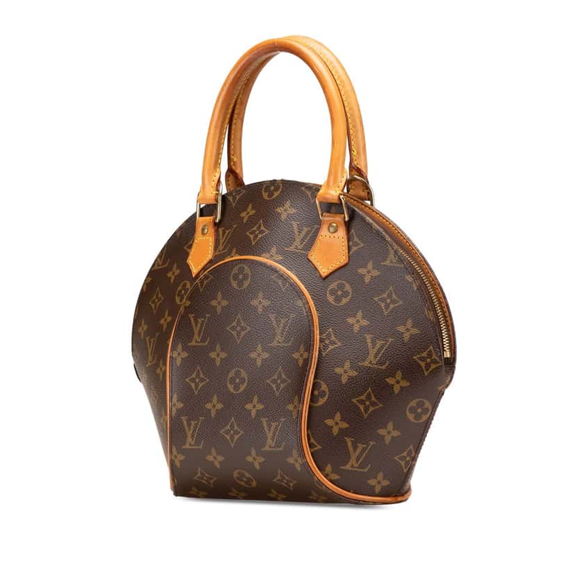 Louis Vuitton Monogram Ellipse PM Brown Canvas Fair condition - Back View