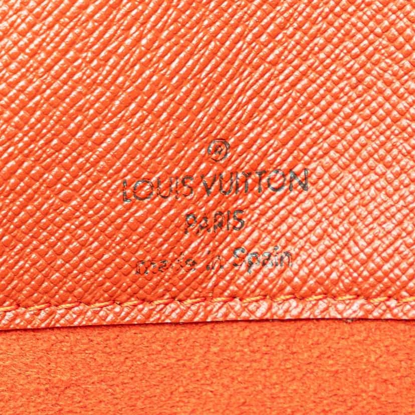 Louis Vuitton Damier Ebene Musette Tango Long Strap Brown Canvas Good condition - Box View