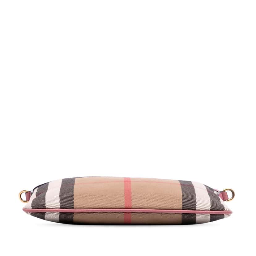 Burberry House Check Canvas Derby Peyton Crossbody Brown Canvas Good condition - Inside View