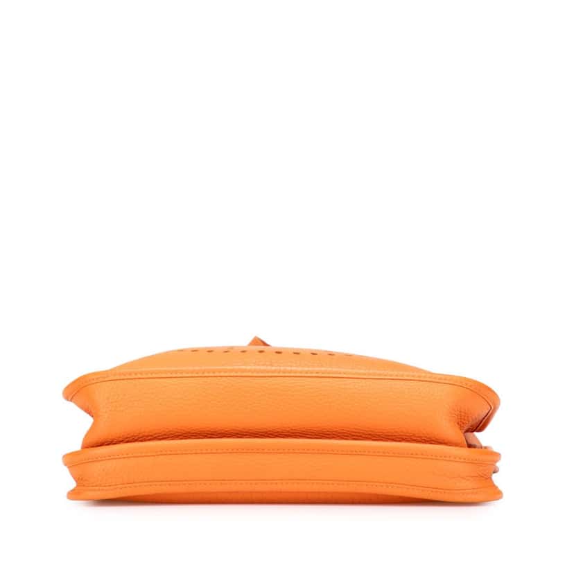 Hermès Clemence Evelyne III PM Orange Leather Very good condition - Inside View