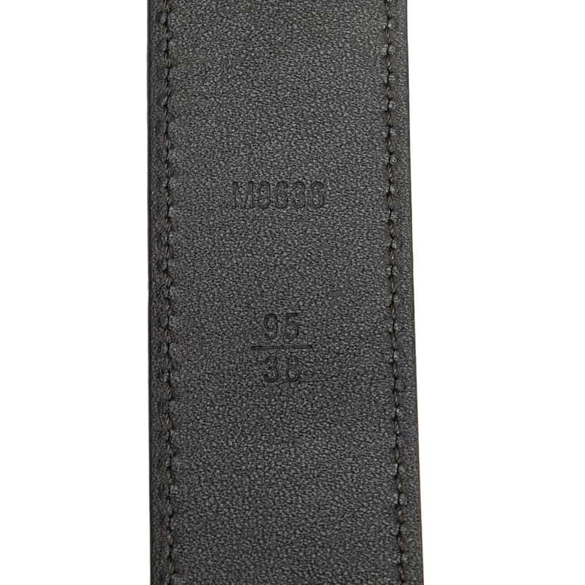 Louis Vuitton Damier Graphite Force Belt Grey Canvas Good condition - Model View