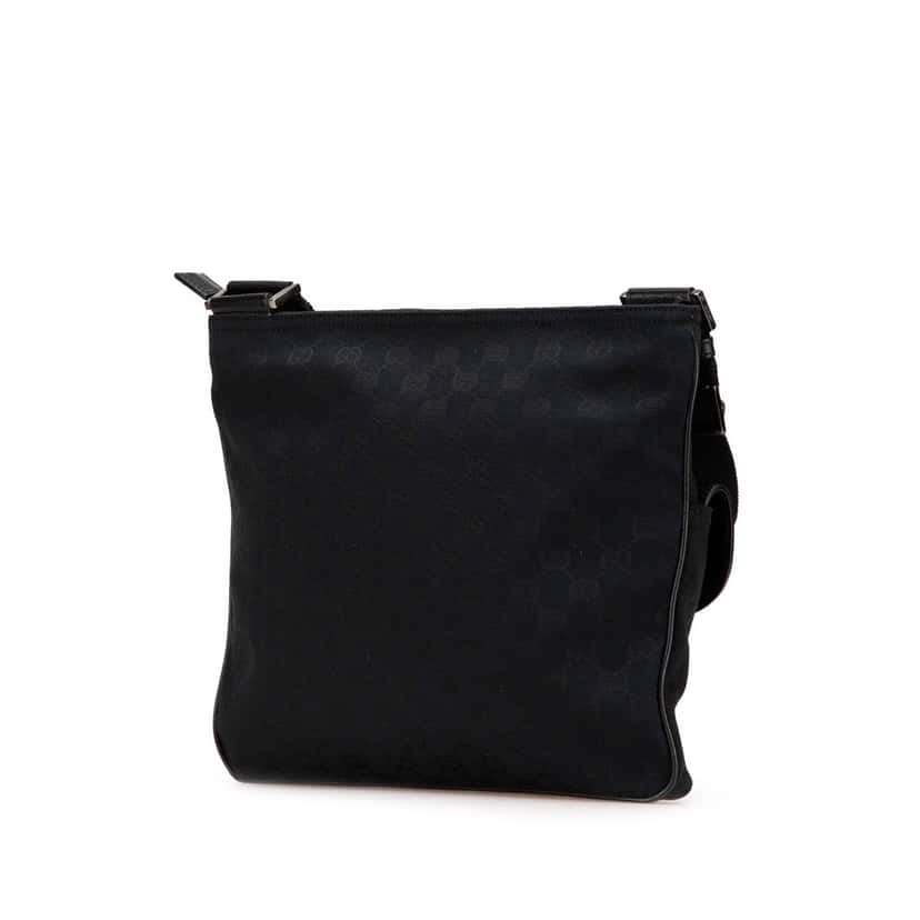 Gucci GG Canvas Crossbody Black Canvas Good condition - Back View