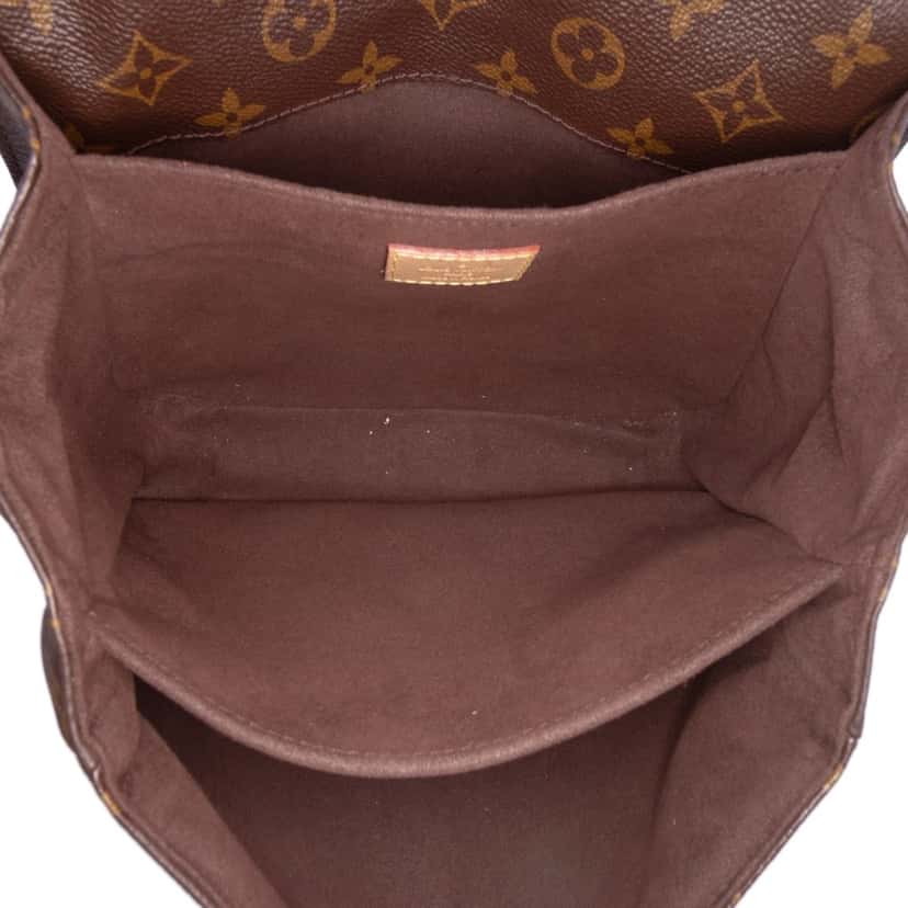 Louis Vuitton Monogram Pochette Metis Brown Canvas Good condition - Model View