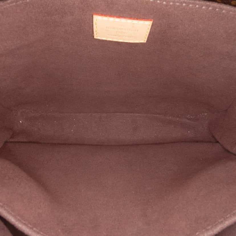 Louis Vuitton Monogram Pochette Metis Brown Canvas Good condition - Box View