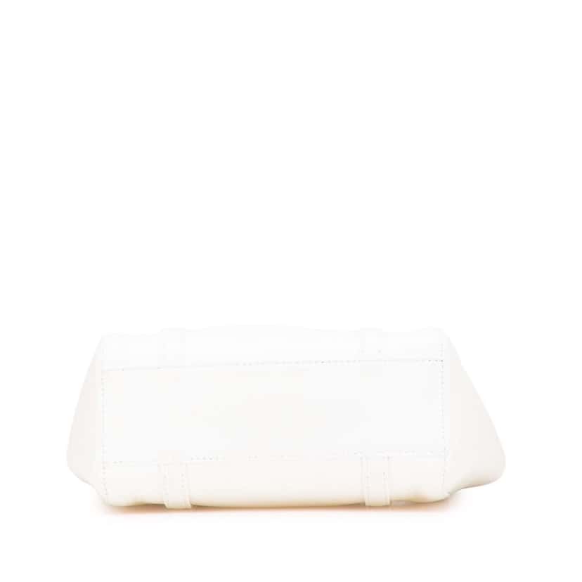 Balenciaga Leather Everyday Tote XXS White Leather Good condition - Inside View