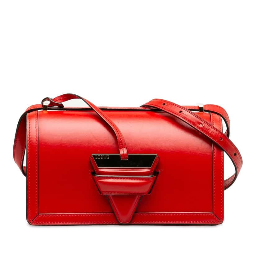Loewe Barcelona Red Leather Good condition - Front View