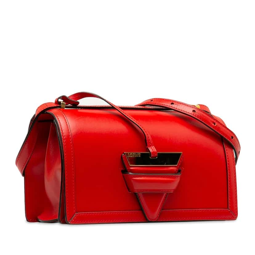 Loewe Barcelona Red Leather Good condition - Back View