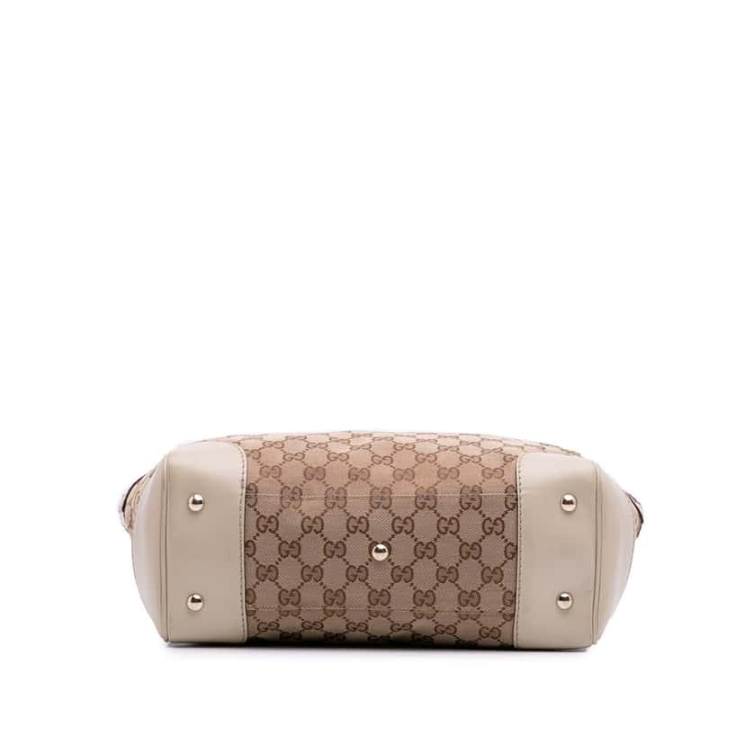 Gucci GG Canvas Mayfair Tote Brown Canvas Good condition - Inside View