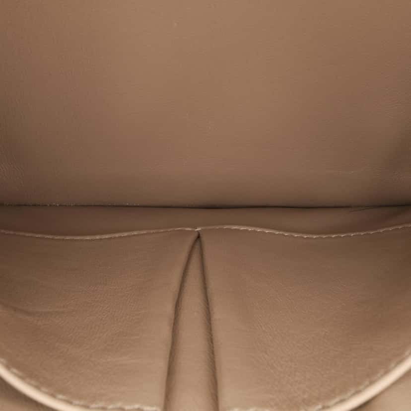 Celine Medium Calfskin Classic Box Brown Leather Good condition - Box View