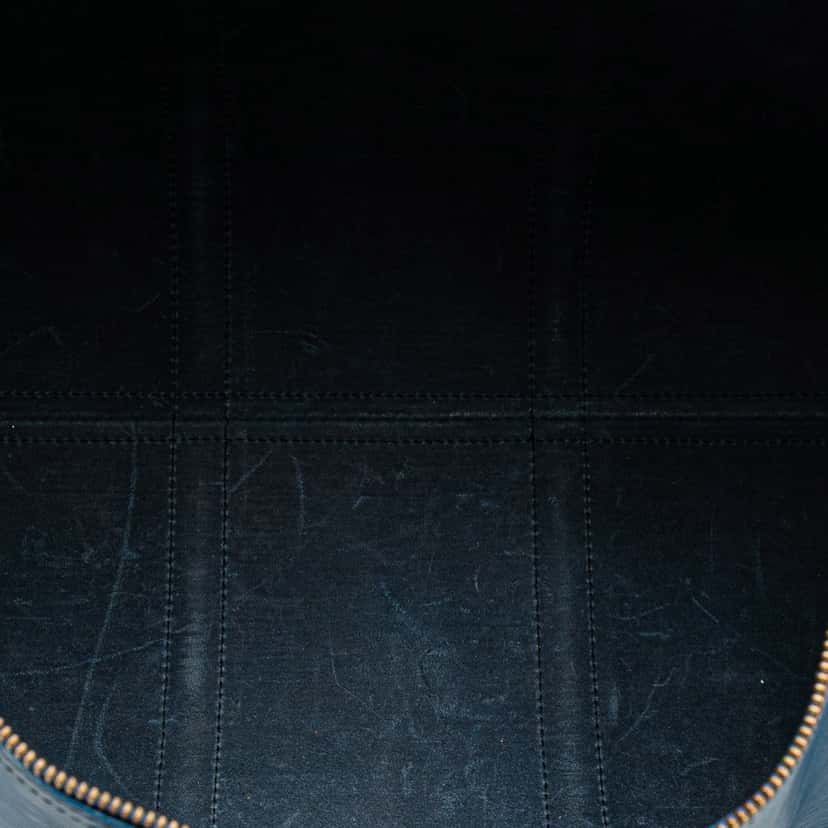 Louis Vuitton Epi Keepall 50 Blue Leather Good condition - Model View