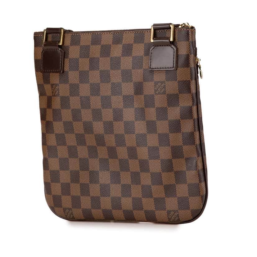 Louis Vuitton Damier Ebene Bosphore Pochette Brown Canvas Good condition - Back View