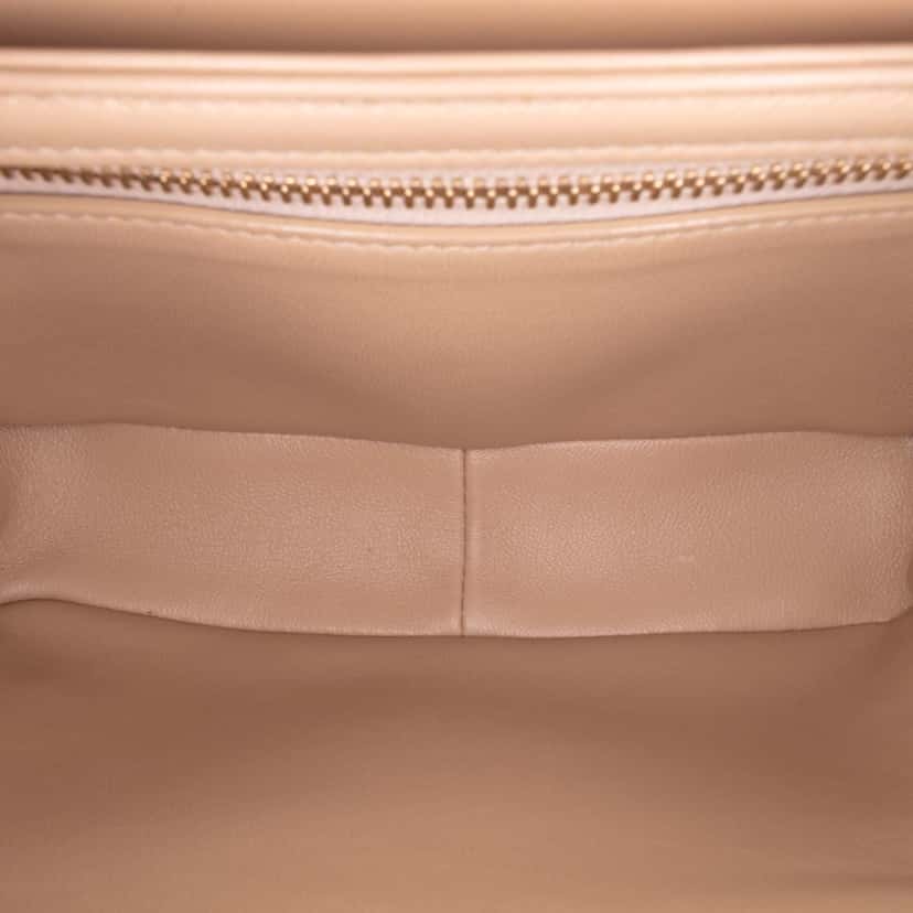 Celine Teen Shiny Calfskin Triomphe Crossbody Brown Leather Good condition - Model View