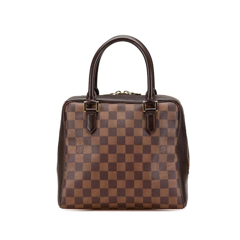 Louis Vuitton Damier Ebene Brera Brown Canvas Good condition - Front View