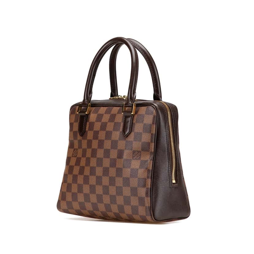 Louis Vuitton Damier Ebene Brera Brown Canvas Good condition - Back View