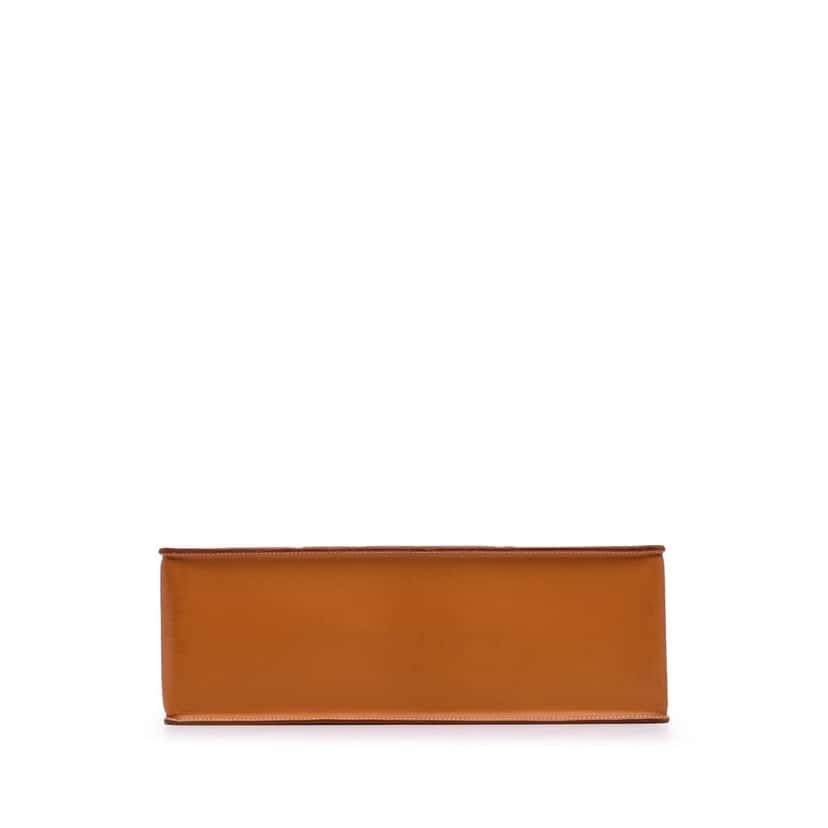 Hermès Barenia White Bus 40 Brown Leather Good condition - Inside View