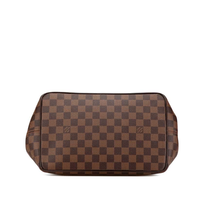 Louis Vuitton Damier Ebene Bergamo MM Brown Canvas Good condition - Inside View