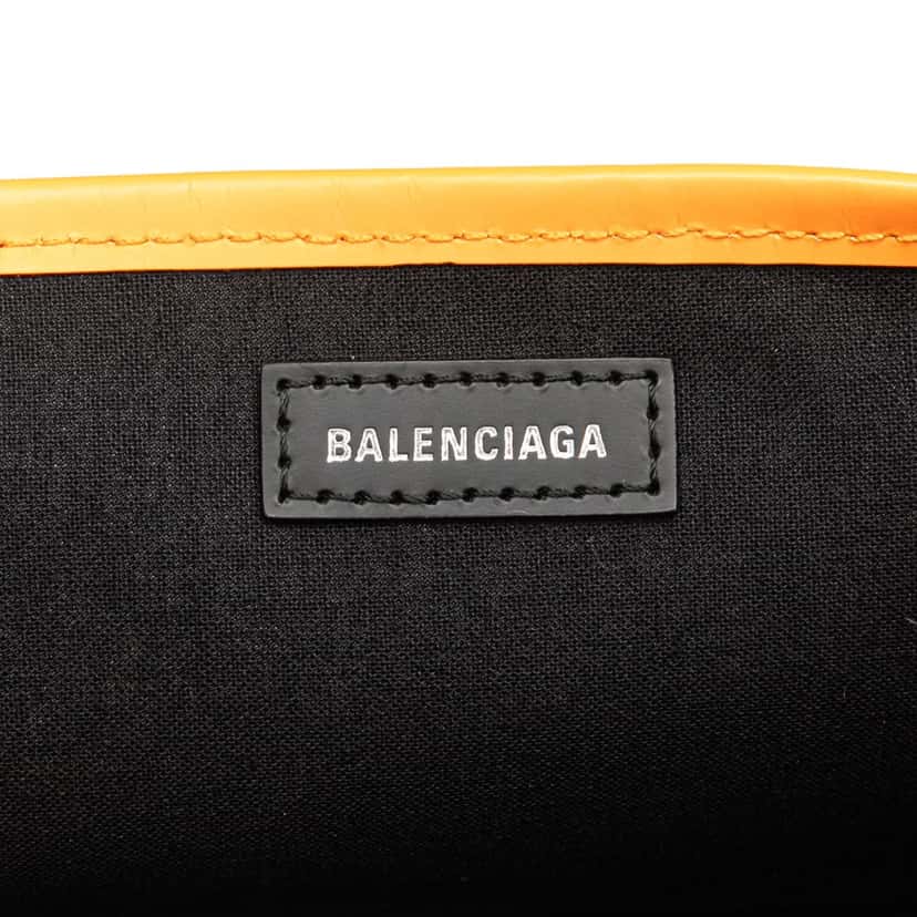 Balenciaga Canvas Navy Cabas XS White Canvas Good condition - Box View