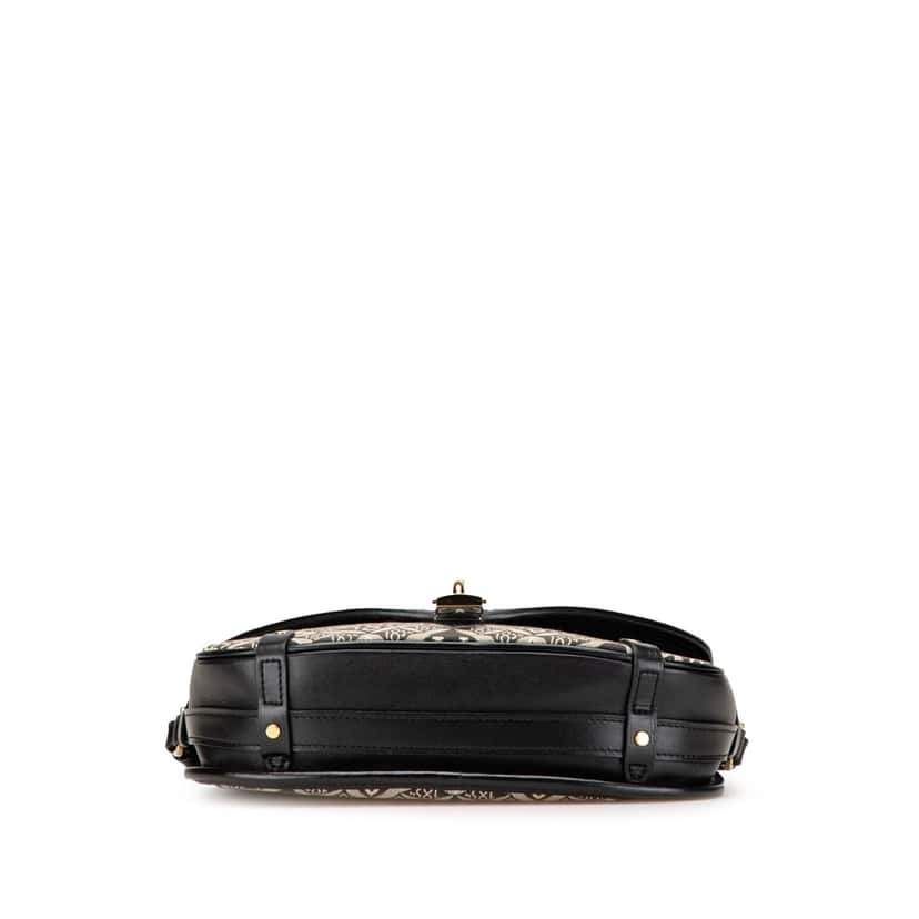 Louis Vuitton Since 1854 Neo Saumur MM Black Canvas Good condition - Inside View