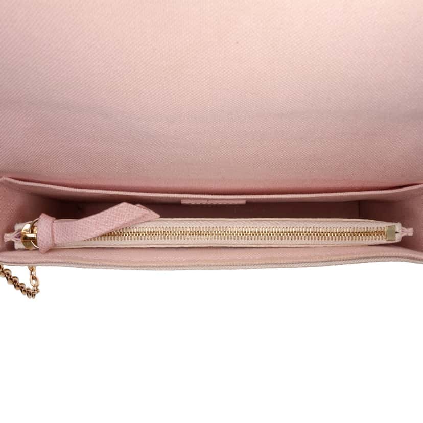 Louis Vuitton Damier Azur Pochette Felicie White Canvas Good condition - Model View