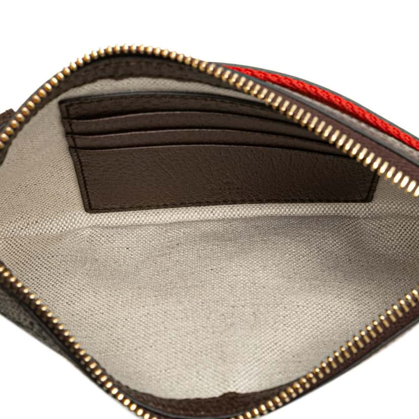 Gucci Mini GG Supreme Blondie Belt Bag Brown Canvas Good condition - Model View