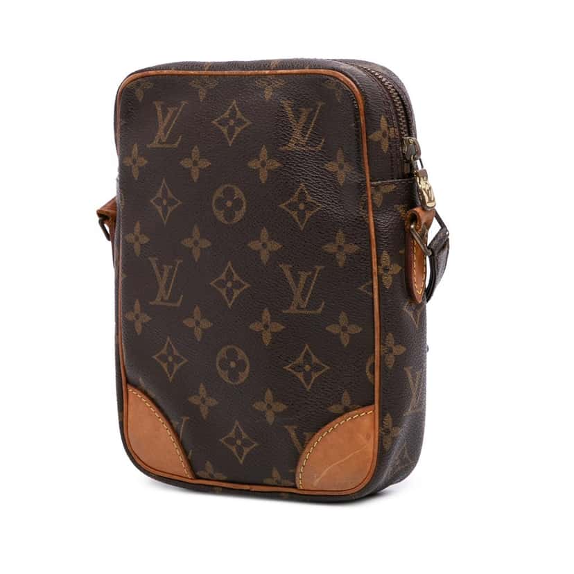 Louis Vuitton Monogram Danube Brown Canvas Good condition - Back View