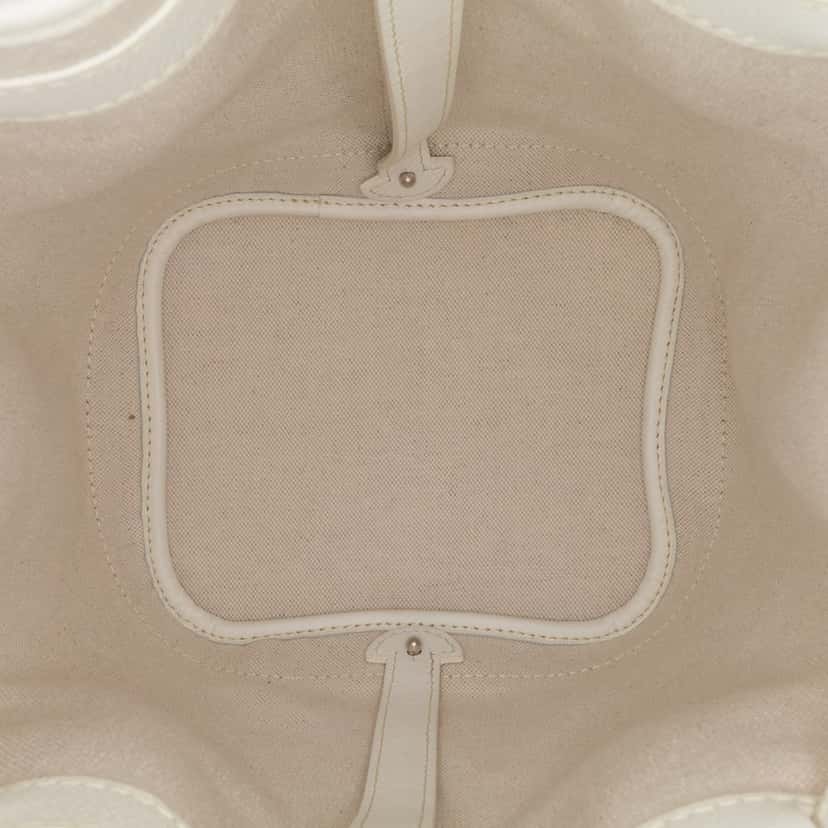 Goyard Goyardine Petit Flot White Canvas Very good condition - Model View