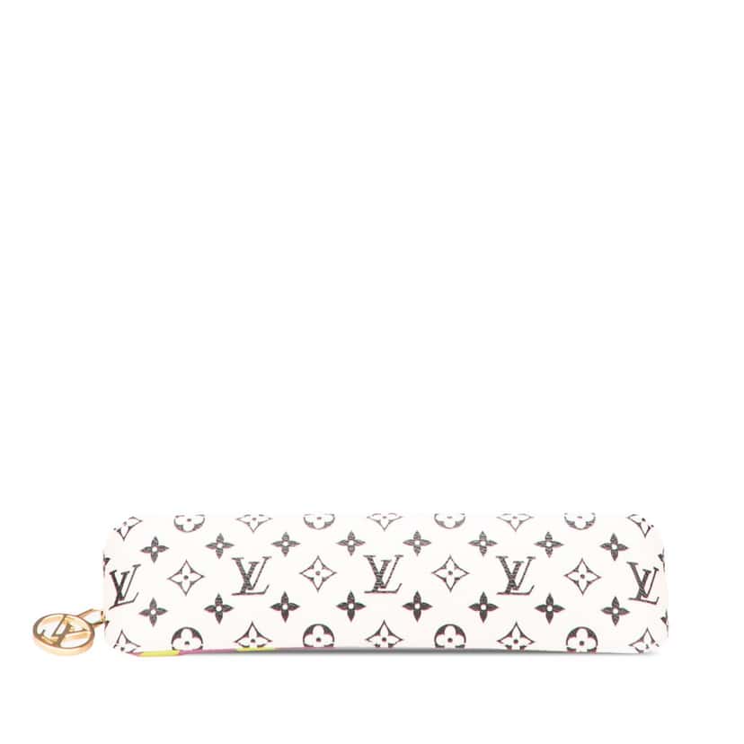 Louis Vuitton Monogram Giant Elizabeth Pencil Case Purple Canvas Good condition - Inside View