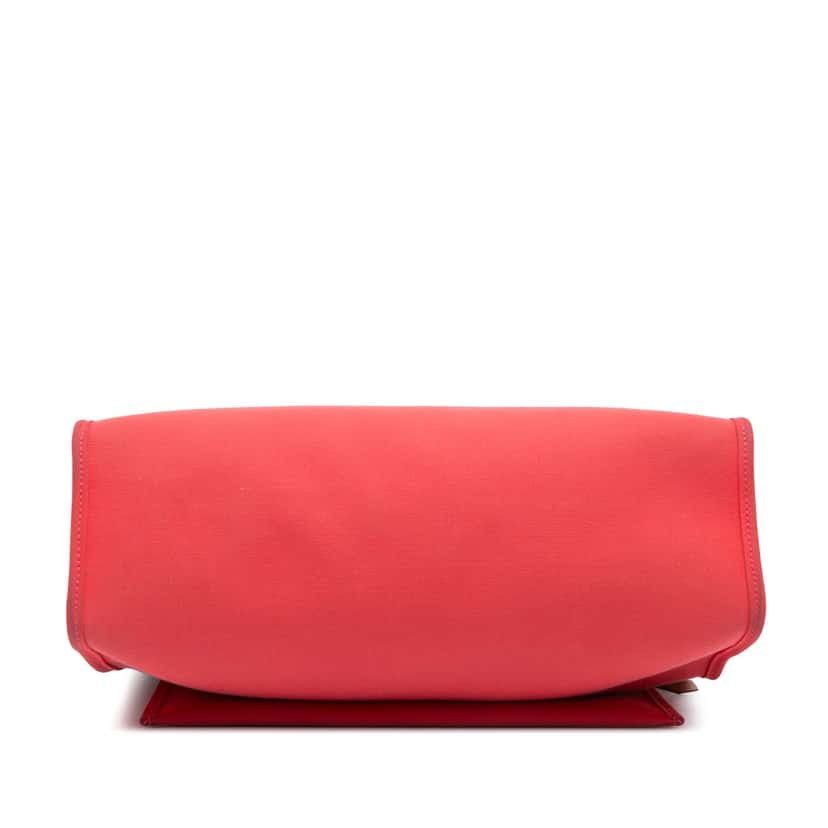 Hermès Toile Herbag Zip 31 Red Canvas Good condition - Inside View