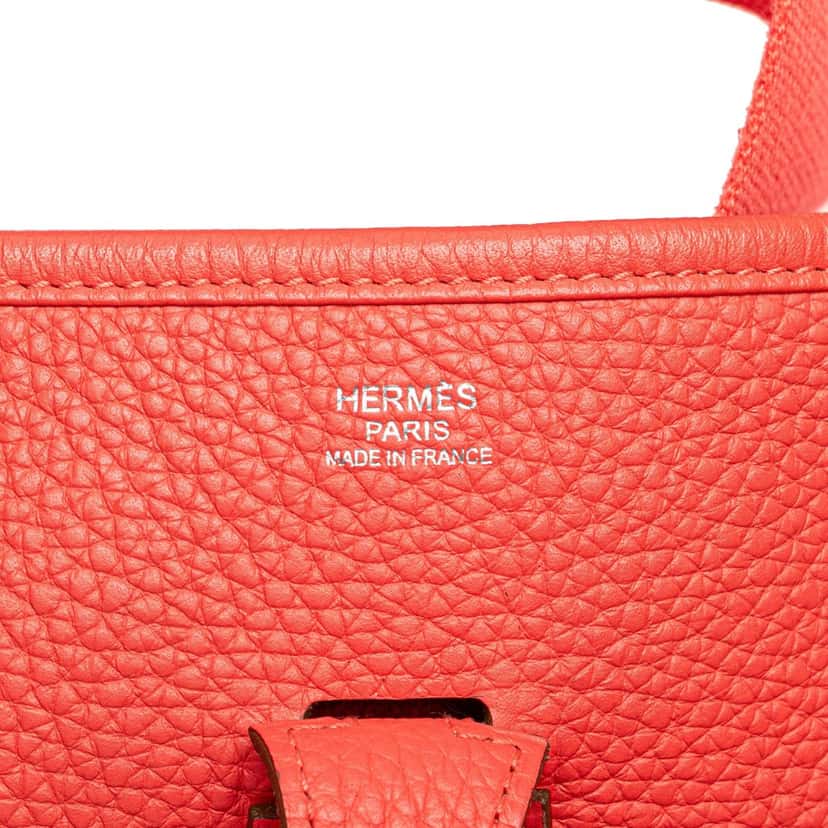 Hermès Clemence Evelyne III 29 Pink Leather Very good condition - Box View