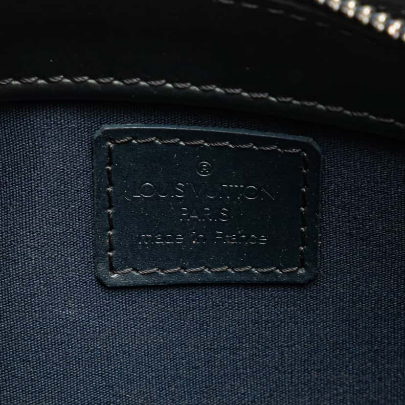 Louis Vuitton Monogram Mat Fowler Blue Leather Good condition - Box View