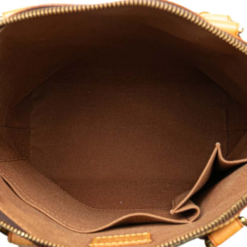 Louis Vuitton Monogram Lockit PM Brown Canvas Very good condition - Model View