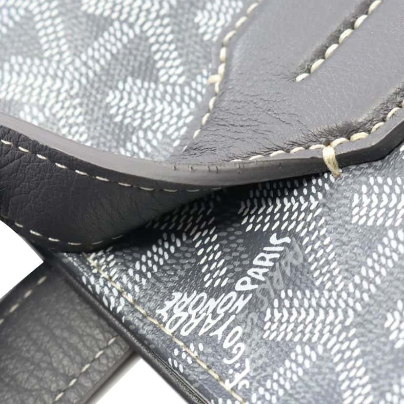 Goyard Goyardine Voltaire Grey Canvas Good condition - Box View