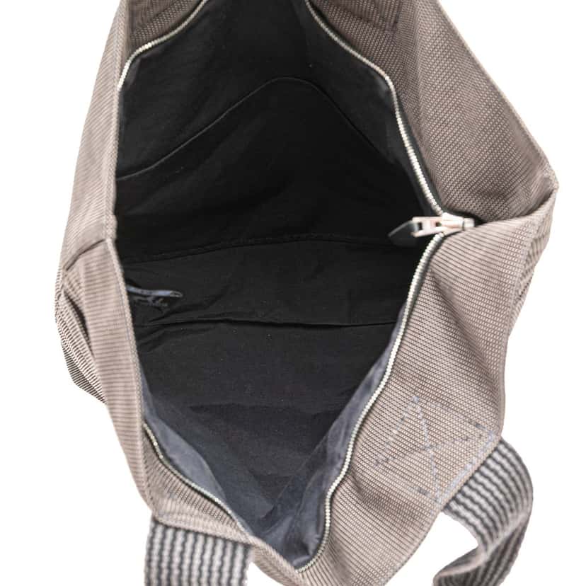 Hermès Canvas Herline Cabas Grey Canvas Good condition - Model View