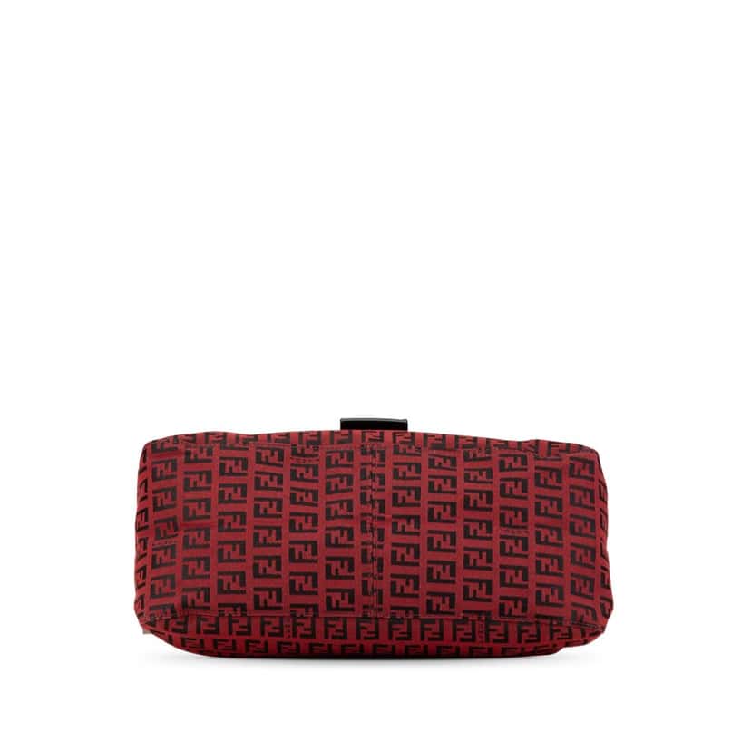 Fendi Zucchino Canvas Mamma Forever Red Canvas Good condition - Inside View
