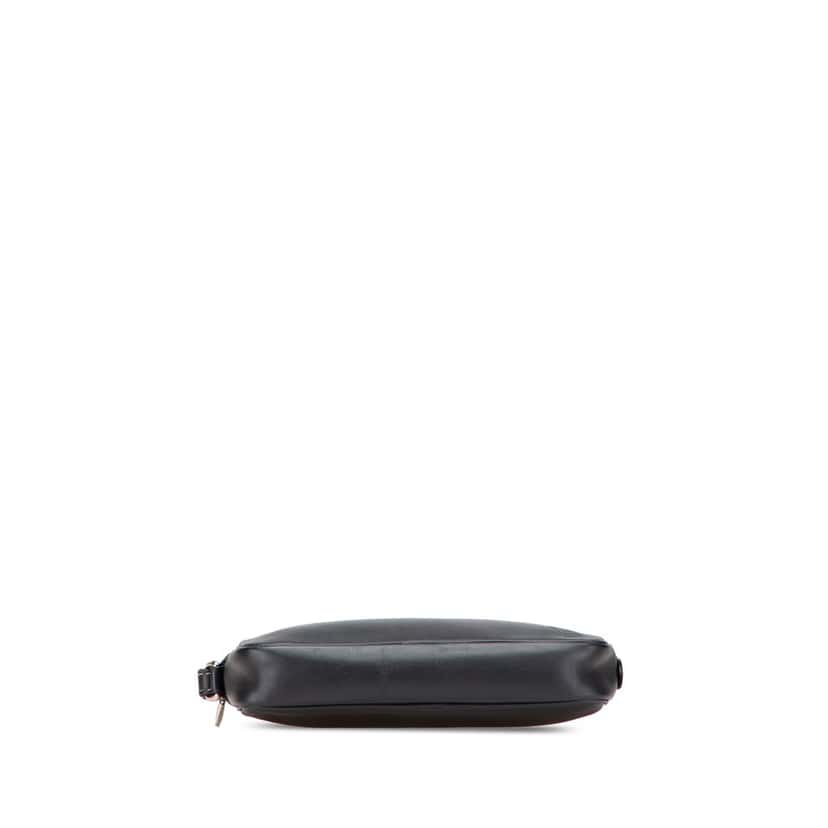 Louis Vuitton Calfskin Eclipse Pochette Volga Black Leather Good condition - Inside View