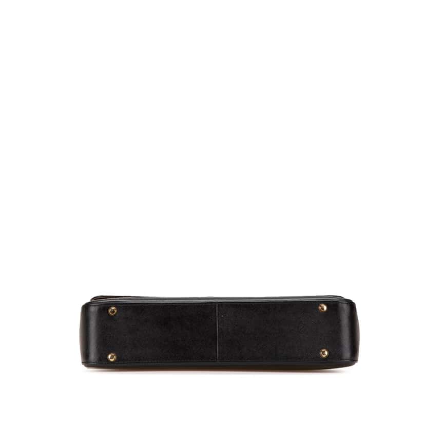 Burberry Leather Shoulder Bag Black Leather Good condition - Inside View