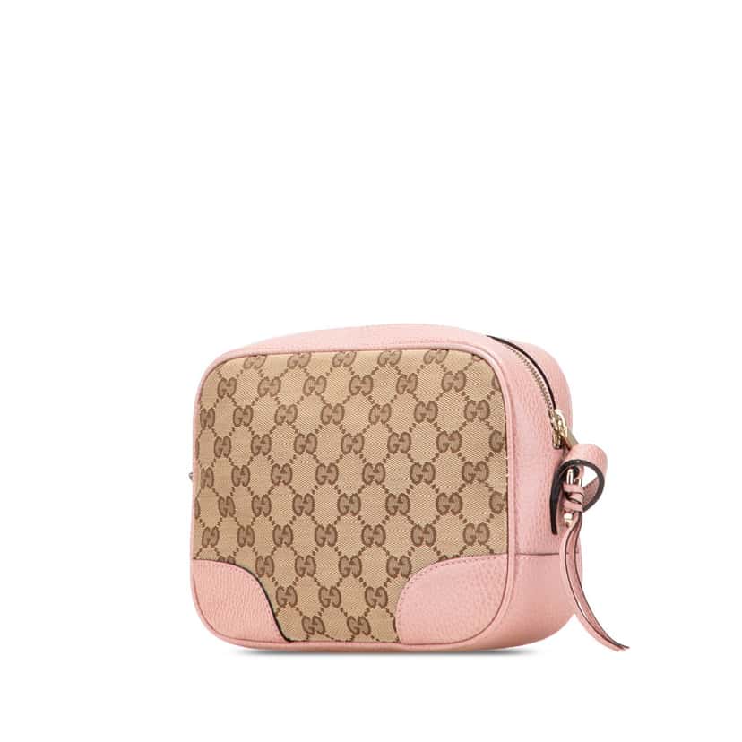 Gucci GG Canvas Bree Crossbody Brown Canvas Good condition - Back View
