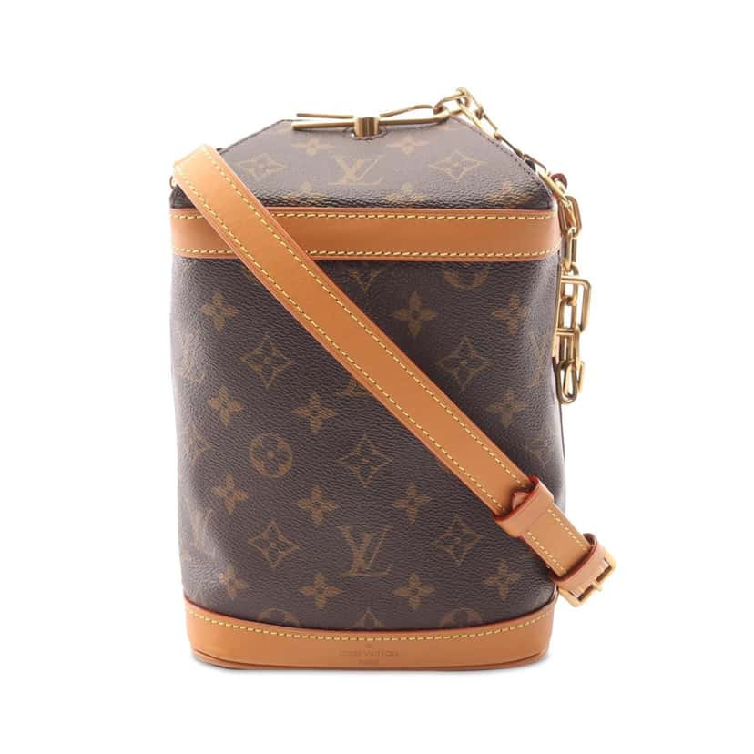 Louis Vuitton Monogram Legacy Milk Box Brown Canvas Good condition - Front View