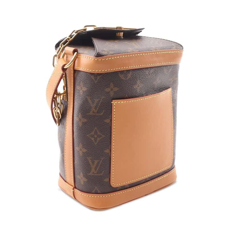 Louis Vuitton Monogram Legacy Milk Box Brown Canvas Good condition - Back View