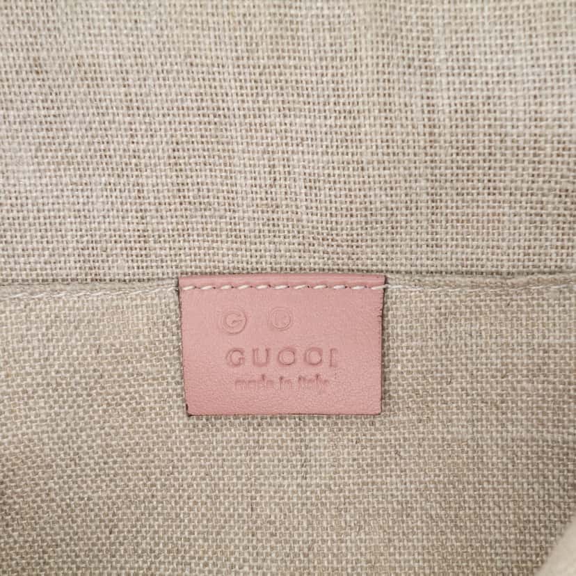 Gucci Mini Microguccissima Dome Satchel Pink Leather Good condition - Box View