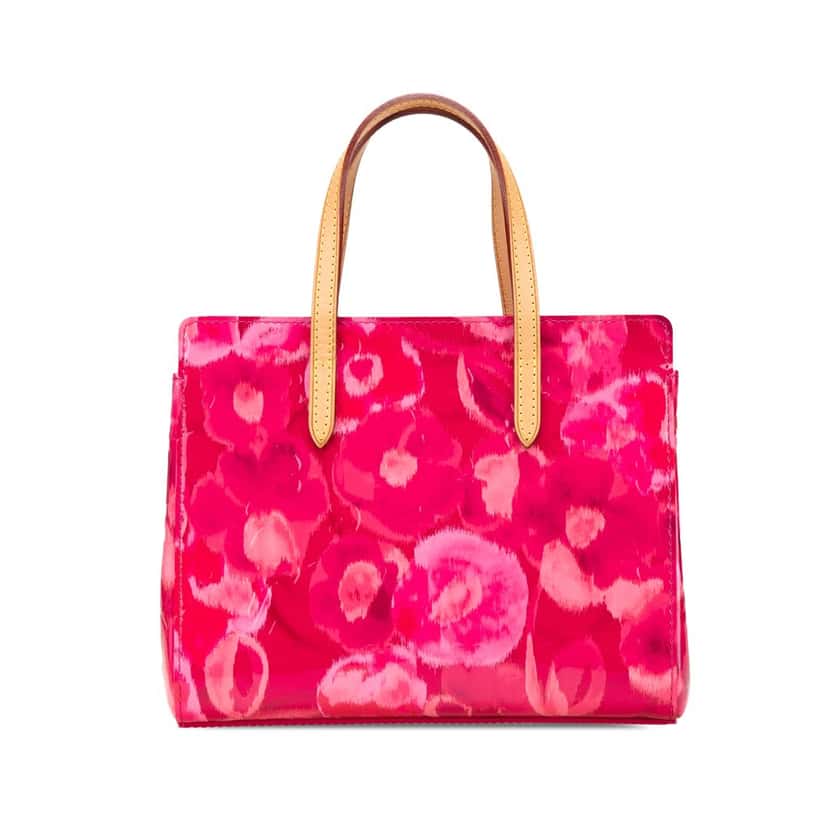 Louis Vuitton Monogram Vernis Ikat Catalina BB Pink Leather Good condition - Front View