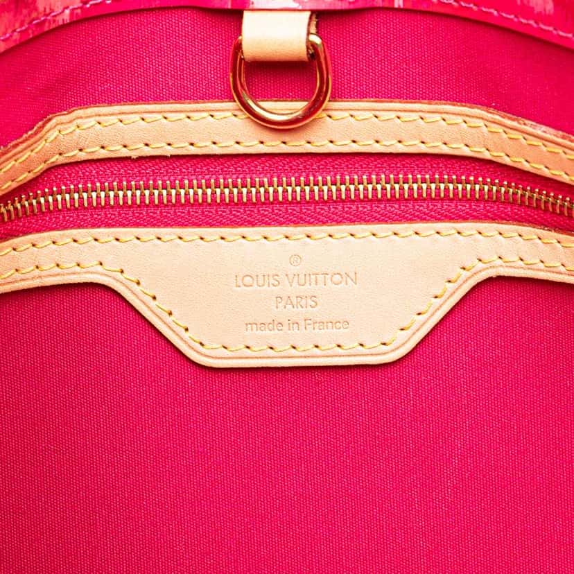 Louis Vuitton Monogram Vernis Ikat Catalina BB Pink Leather Good condition - Box View