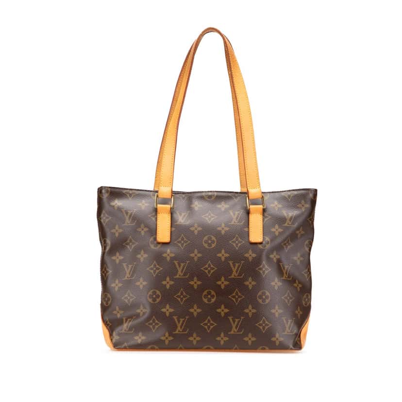 Louis Vuitton Monogram Cabas Piano Brown Canvas Good condition - Front View