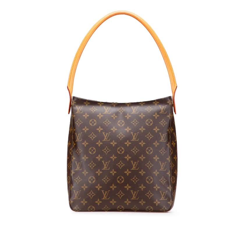 Louis Vuitton Monogram Looping GM Brown Canvas Good condition - Front View