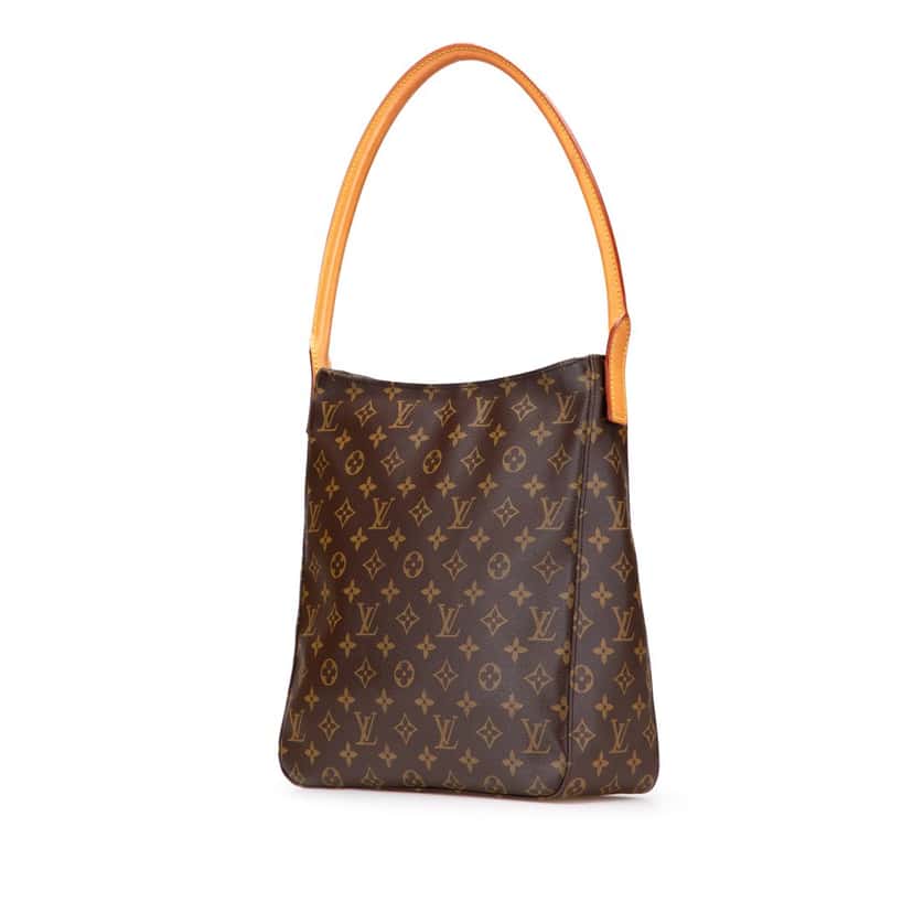 Louis Vuitton Monogram Looping GM Brown Canvas Good condition - Back View