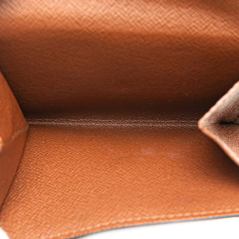 Louis Vuitton Monogram Portefeuille Elise Wallet Brown Canvas Good condition - Box View