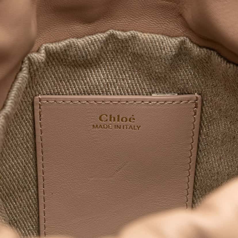 Chloé Calfskin Sense Bucket Bag Brown Leather Good condition - Box View