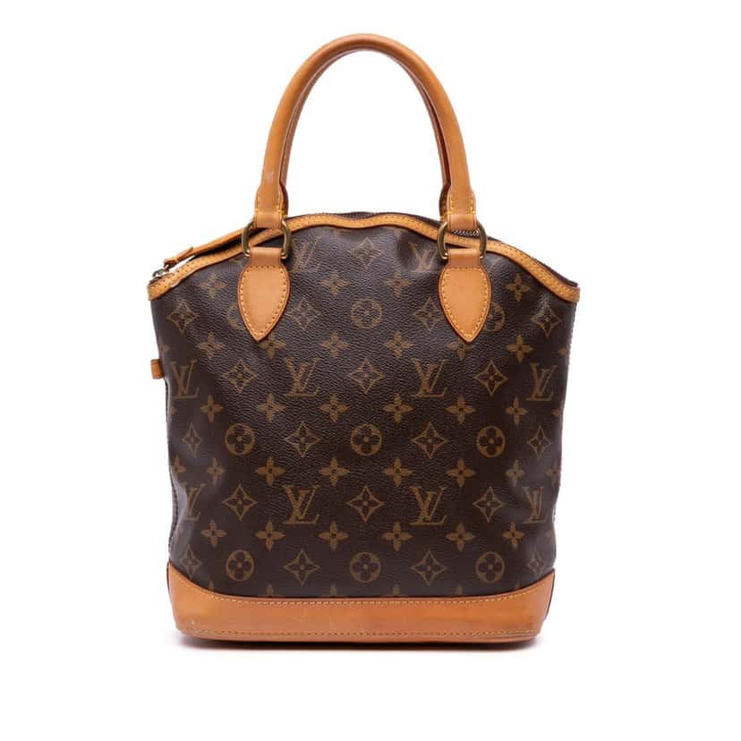 Louis Vuitton Monogram Lockit PM Brown Canvas Good condition - Front View