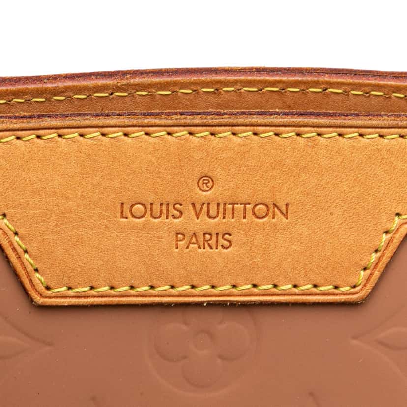 Louis Vuitton Monogram Vernis Brea GM Brown Leather Good condition - Box View