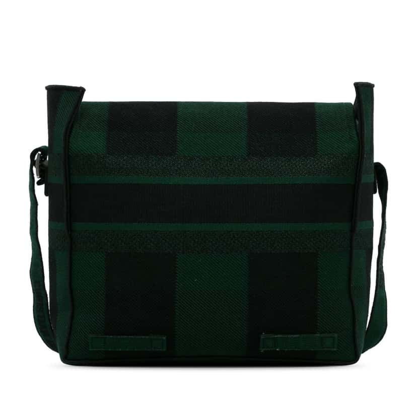 Dior Diorcamp Messenger Bag Green Canvas Very good condition - Inside View